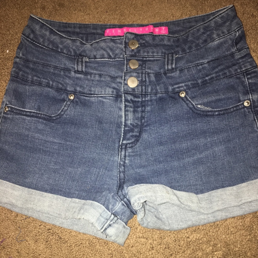 High waisted shorts